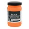 Blick Water-Base Acrylic Textile Screen Printing Ink - Fluorescent Orange, Quart